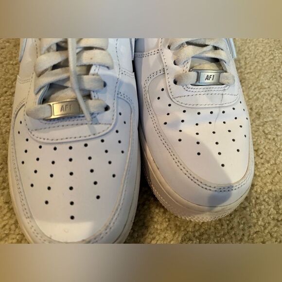 Air Force 1 white platform sneakers sz 11 women’s - Picture 7 of 9